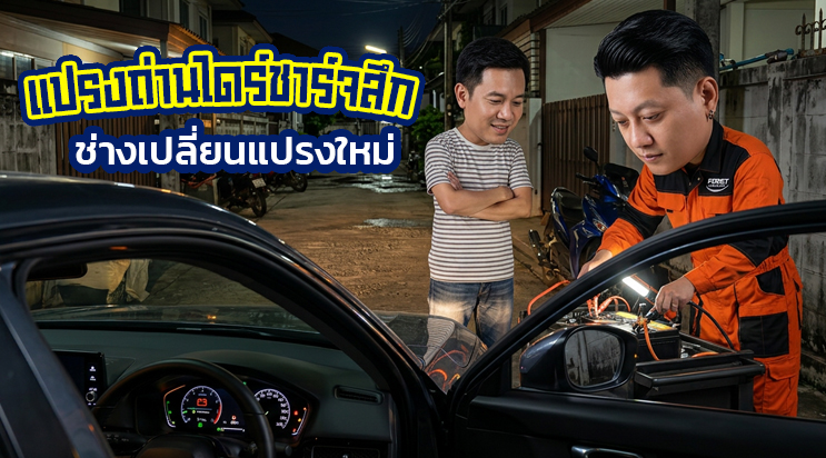 เปลี่ยนแปรงถ่านไดชาร์จ ไดชาร์จเสีย 100,000 โล ริมถนนเทพารักษ์ ใกล้ตลาดหนามแดง