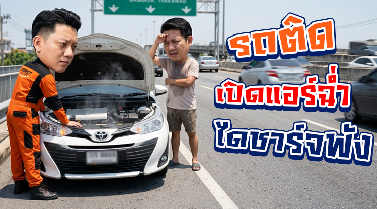 ไดชาร์จทำงานหนัก เกิดจากอะไร อาการไดชาร์จเสีย ศรีนครินทร์ บางนา