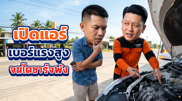 ไดชาร์จร้อน เปิดแอร์รถติด ซ่อมไดชาร์จ แบริ่ง ลาซาล สมุทรปราการ