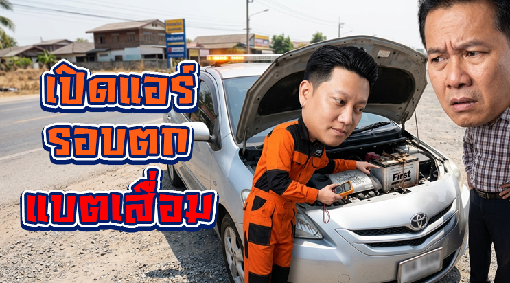 เครื่องสั่น รอบตก เช็กเครื่องยนต์ ลิ้นปีกผีเสื้อสกปรก สมุทรปราการ