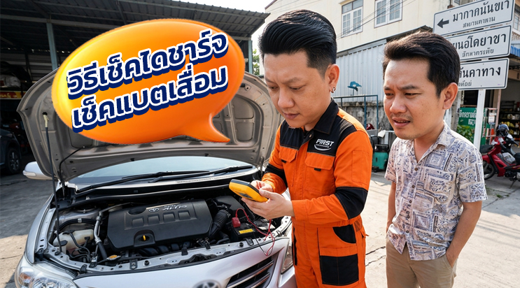 วิธีเช็คไดชาร์จ ด้วยตัวเอง แบตเสื่อมหรือไดพัง ศรีนครินทร์ บางนา