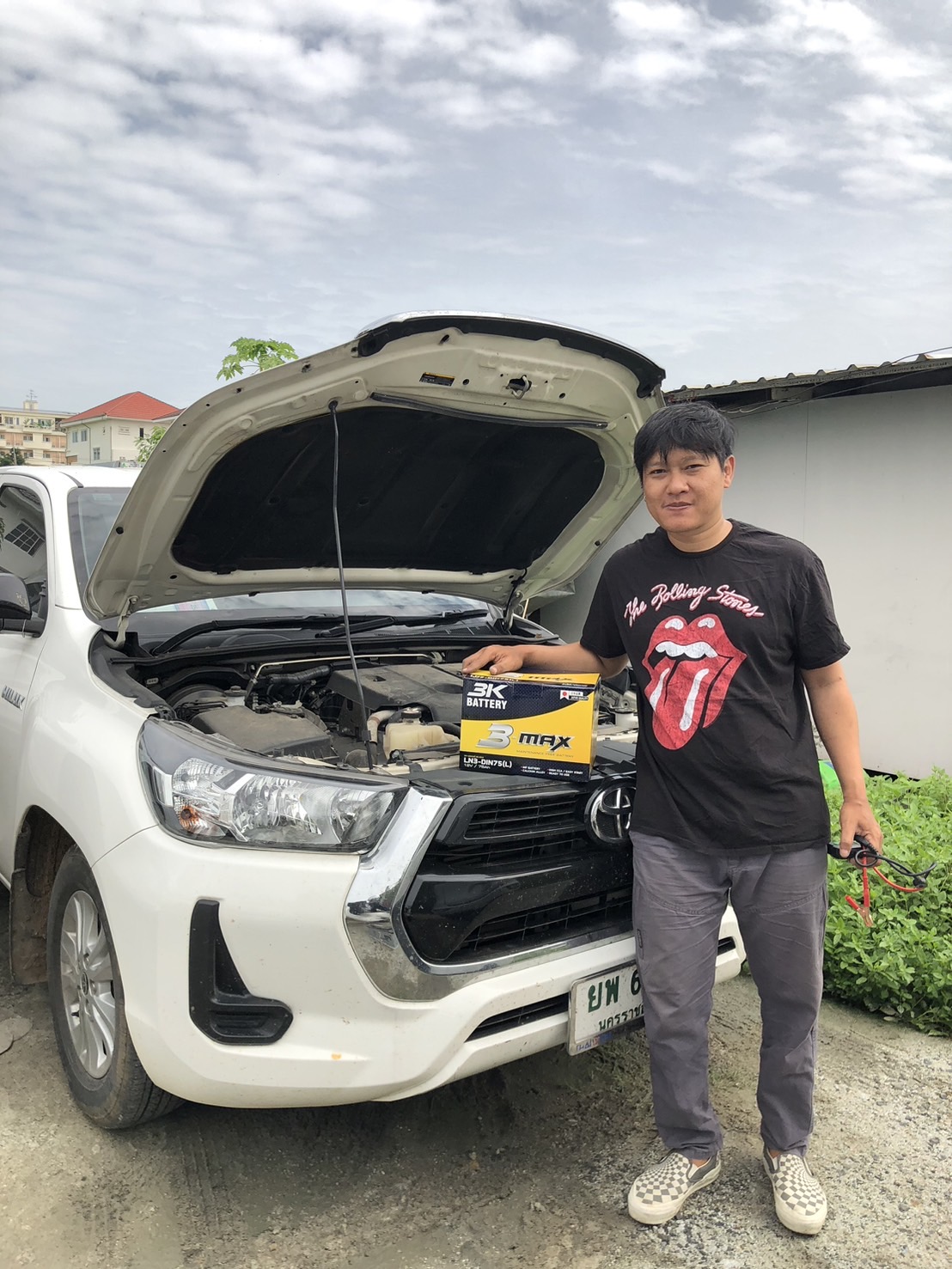 เปลี่ยนแบตเตอรี่รถยนต์